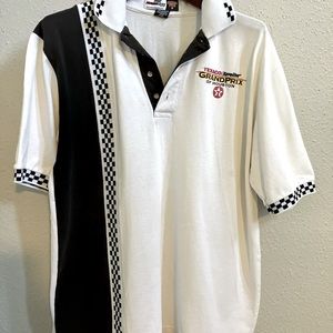 Grand Prix Golf Shirt - 1998 - Texaco Logo - used - Large